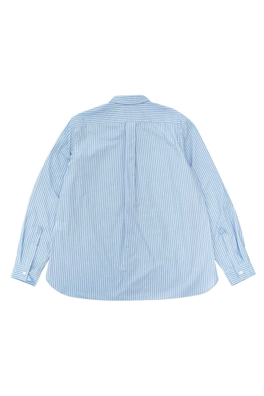 Bergfabel - LARGE SHORT TYROL SHIRT - BLUE STRIPE