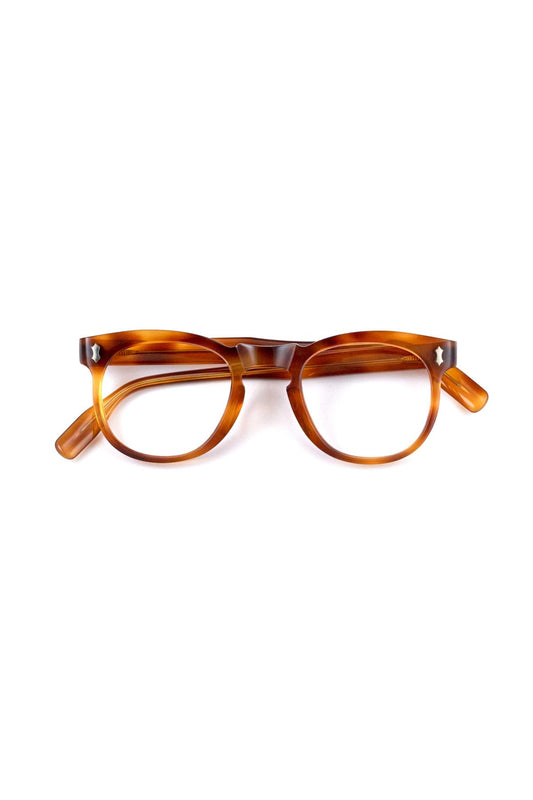 1960s FRANCE VINTAGE EYEGLASS HONEY AMBER - OPT-927