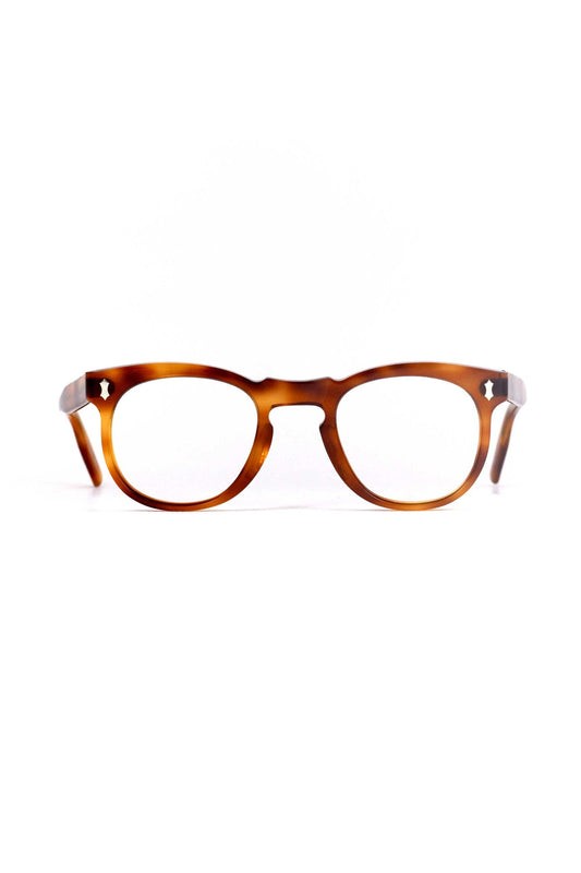 1960s FRANCE VINTAGE EYEGLASS HONEY AMBER - OPT-927