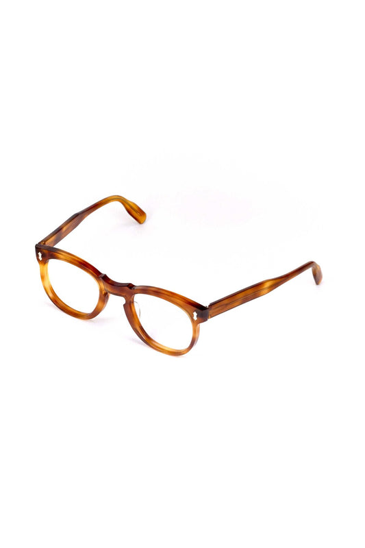 1960s FRANCE VINTAGE EYEGLASS HONEY AMBER - OPT-927