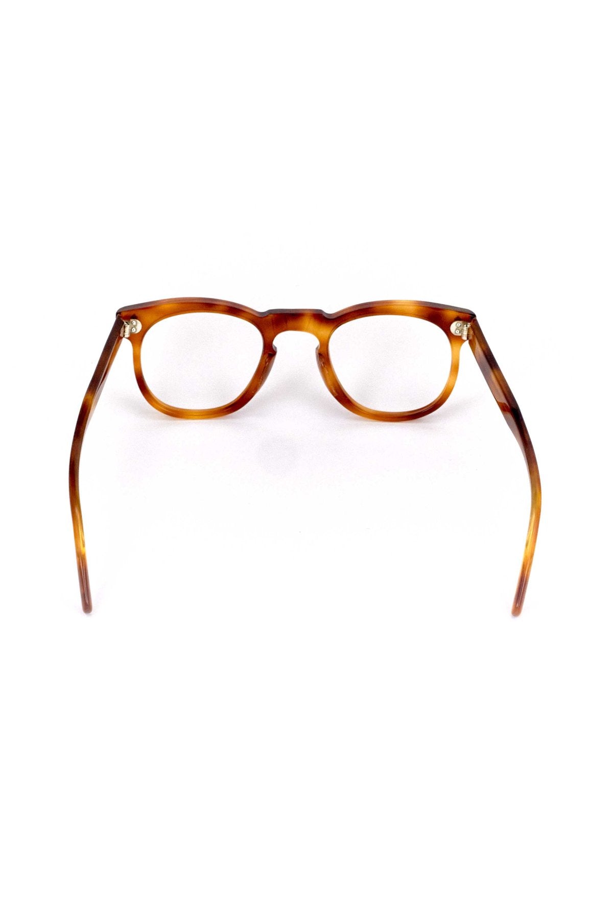 1960s FRANCE VINTAGE EYEGLASS HONEY AMBER - OPT-927