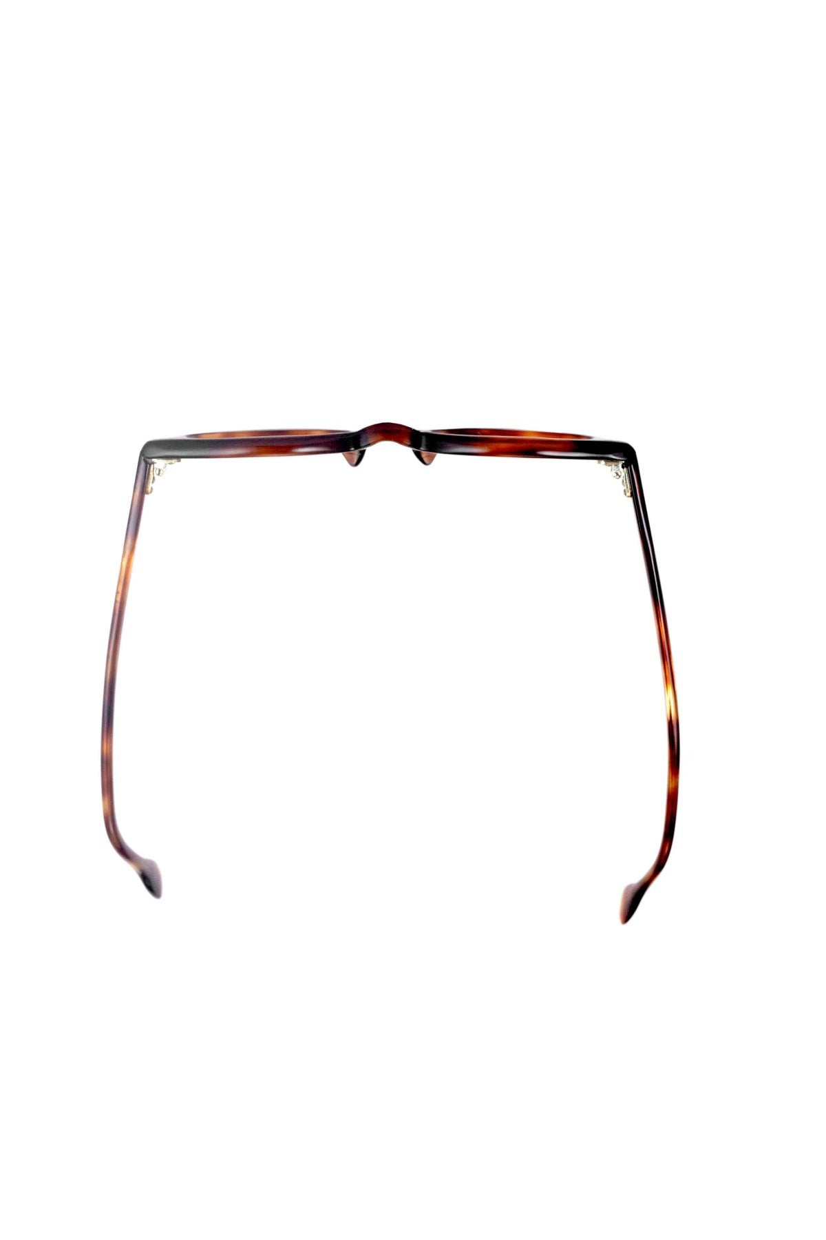 1950s - FRANCE VINTAGE EYEGLASS PANTO DEMI AMBER - OPT-932