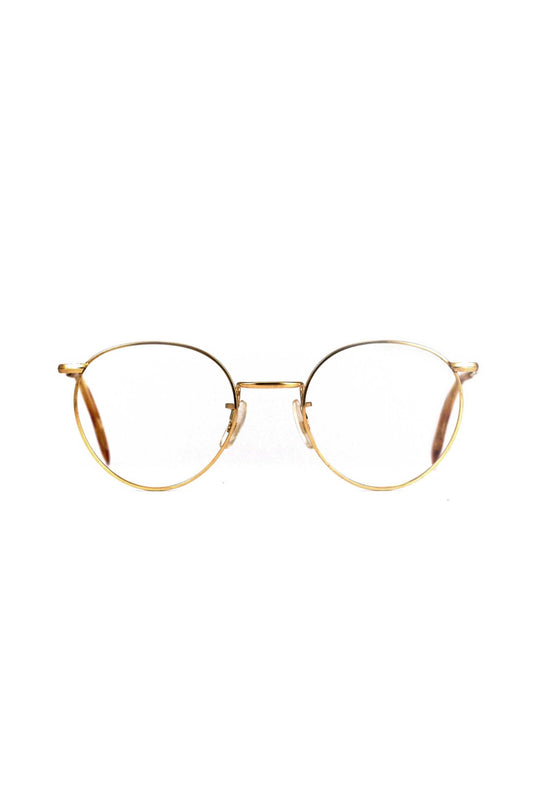 1970s BRITISH VINTAGE EYEWEAR PANTO ROUND - OPT-940