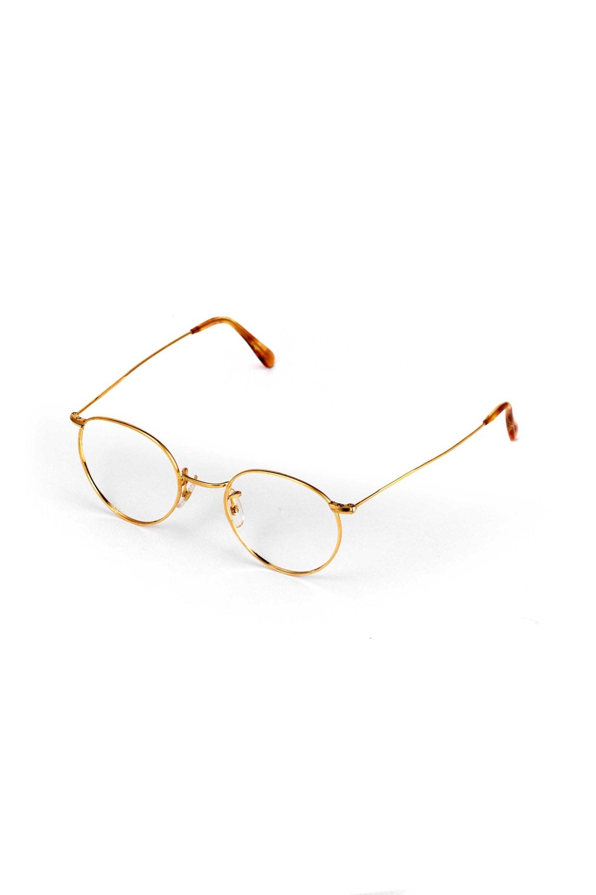 1970s BRITISH VINTAGE EYEWEAR PANTO ROUND - OPT-940