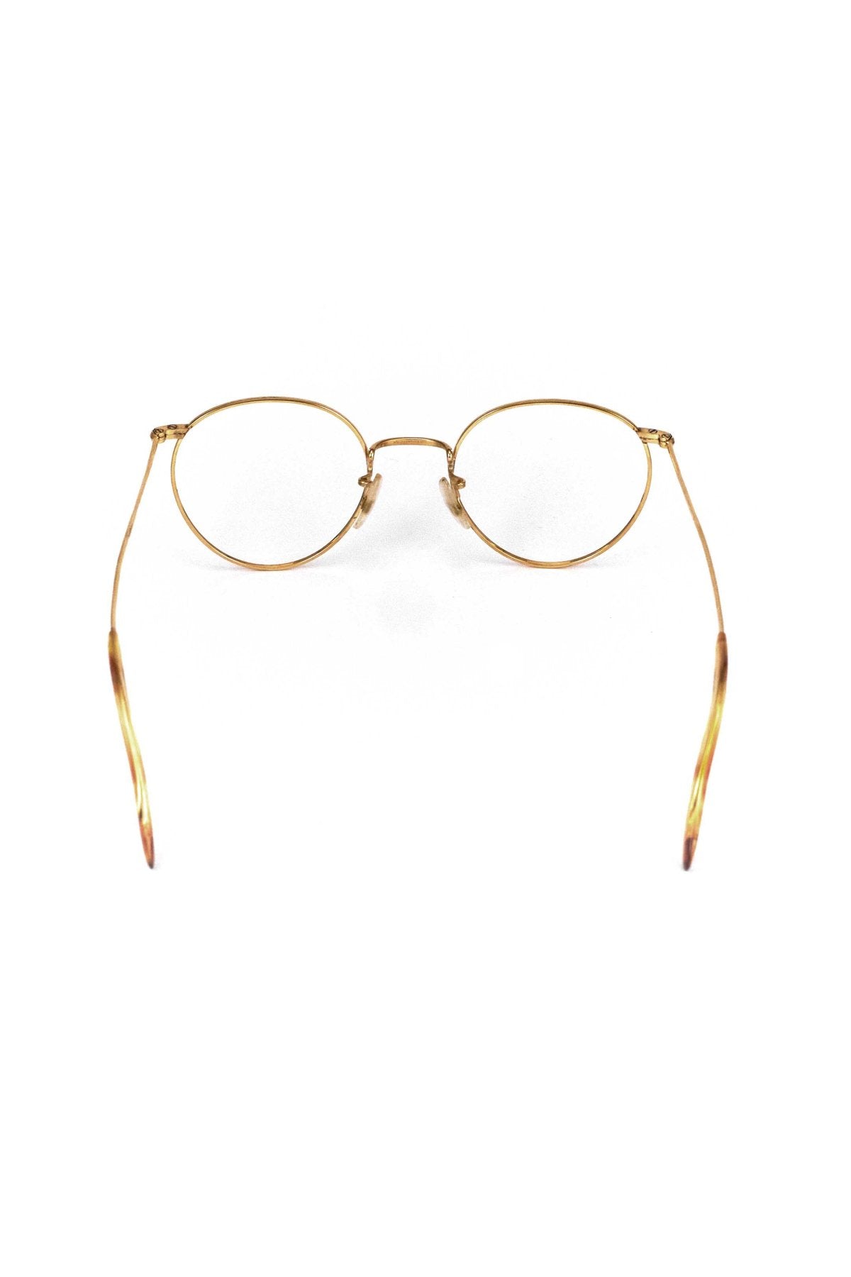 1970s BRITISH VINTAGE EYEWEAR PANTO ROUND - OPT-940