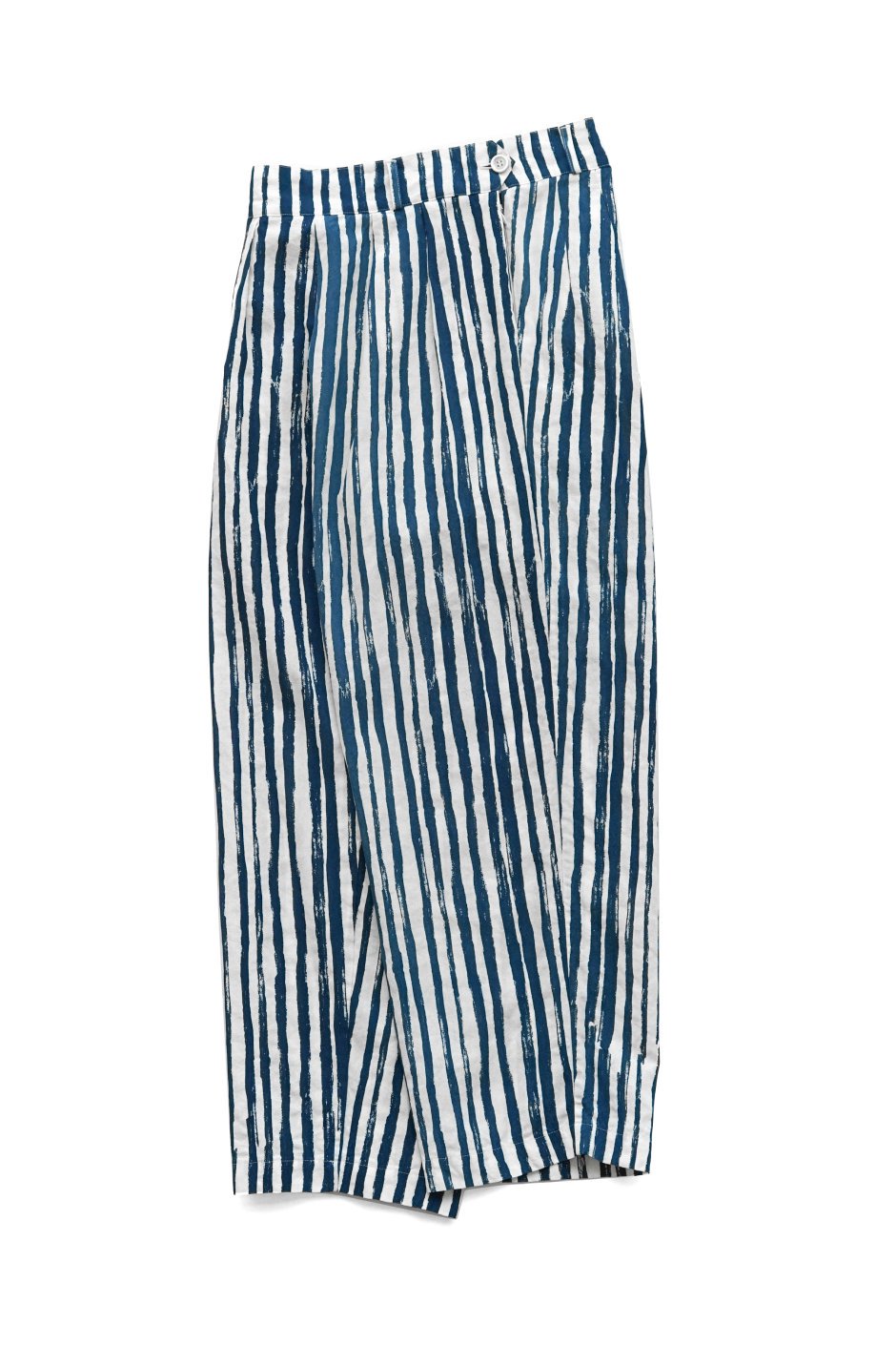 humoresque - wide pants - stripe - indigo