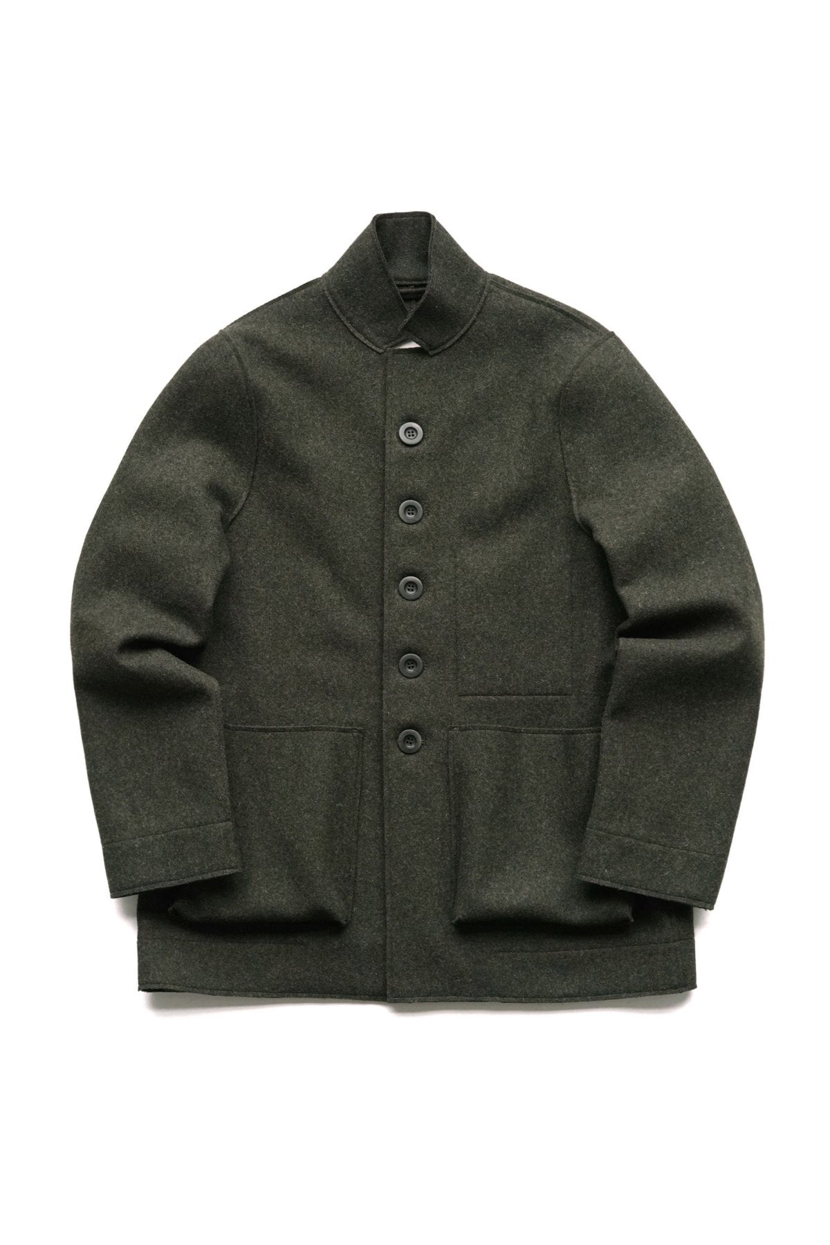 toogood - THE PHOTOGRAPHER JACKET - WOOl FELT - FIR