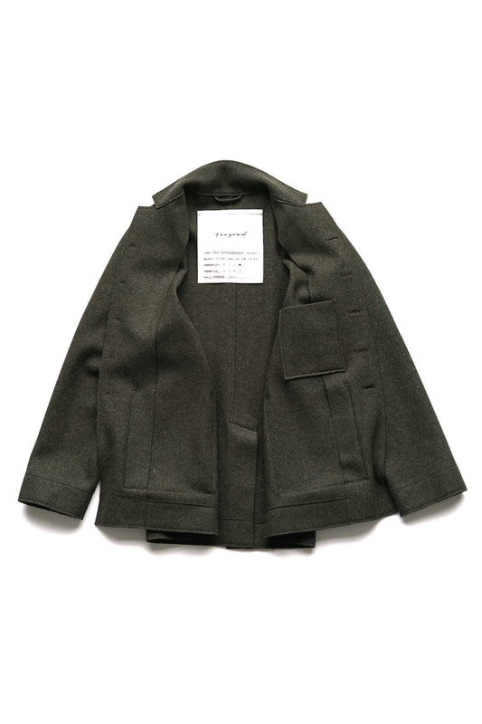 toogood - THE PHOTOGRAPHER JACKET - WOOl FELT - FIR