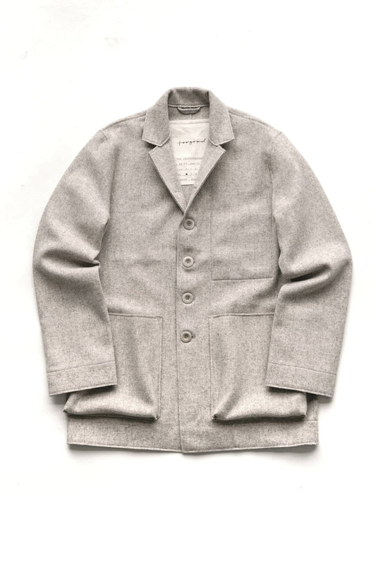 toogood - THE PHOTOGRAPHER JACKET - WOOl FELT - STONE