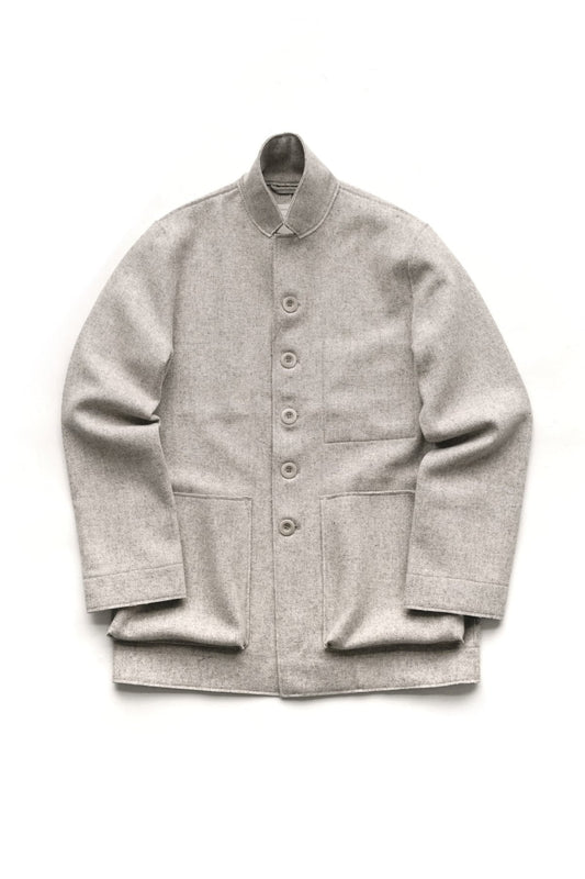 toogood - THE PHOTOGRAPHER JACKET - WOOl FELT - STONE