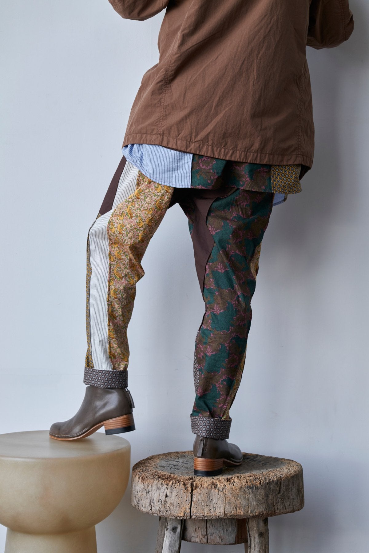 toogood - THE PERFUMER TROUSER - LTD REMNANT PATCHWORK - MIXED