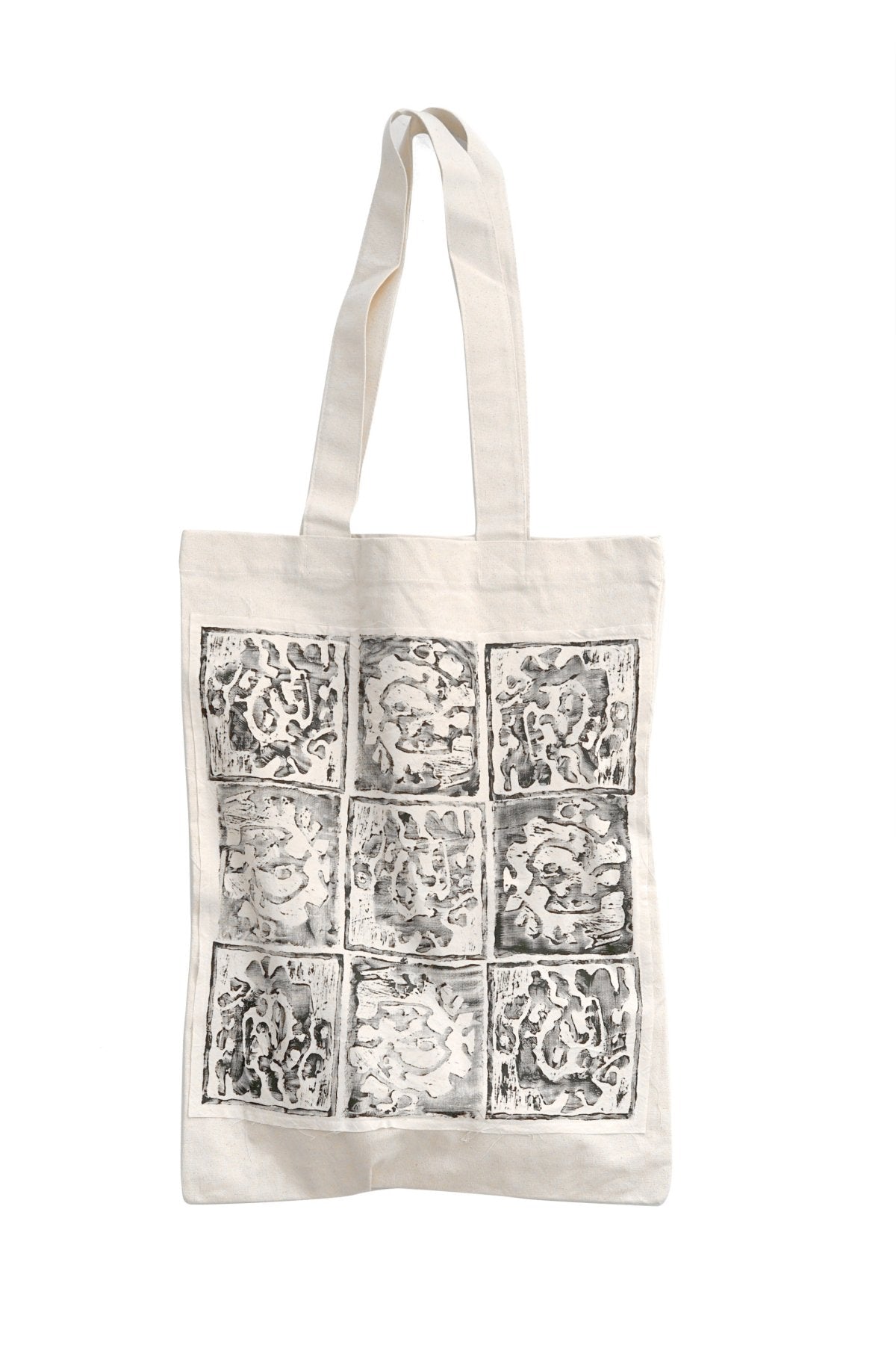 toogood - THE FRAMER TOTE - LTD HAND PAINTED TILE - RAW/INK