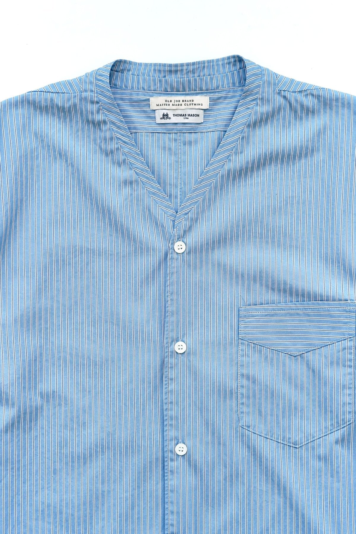 OLD JOE - ATERIER GILETT SHIRTS - AZUR STRIPE