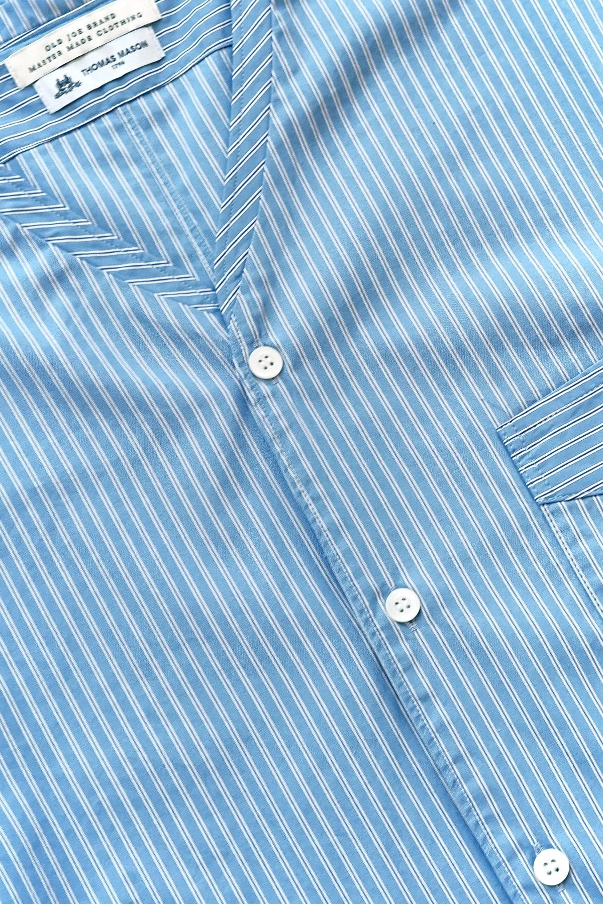 OLD JOE - ATERIER GILETT SHIRTS - AZUR STRIPE