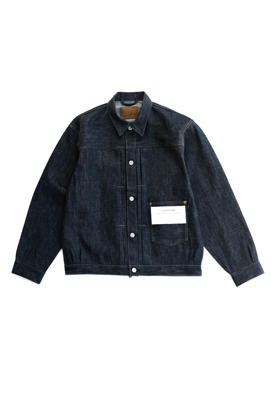 OLD JOE - RIVETED ONE POCKET JEAN JACKET - INDIGO