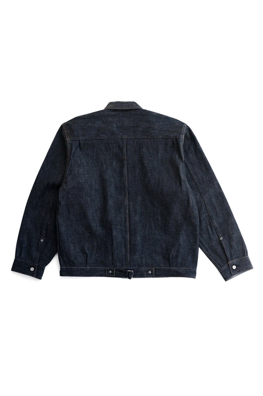 OLD JOE - RIVETED ONE POCKET JEAN JACKET - INDIGO