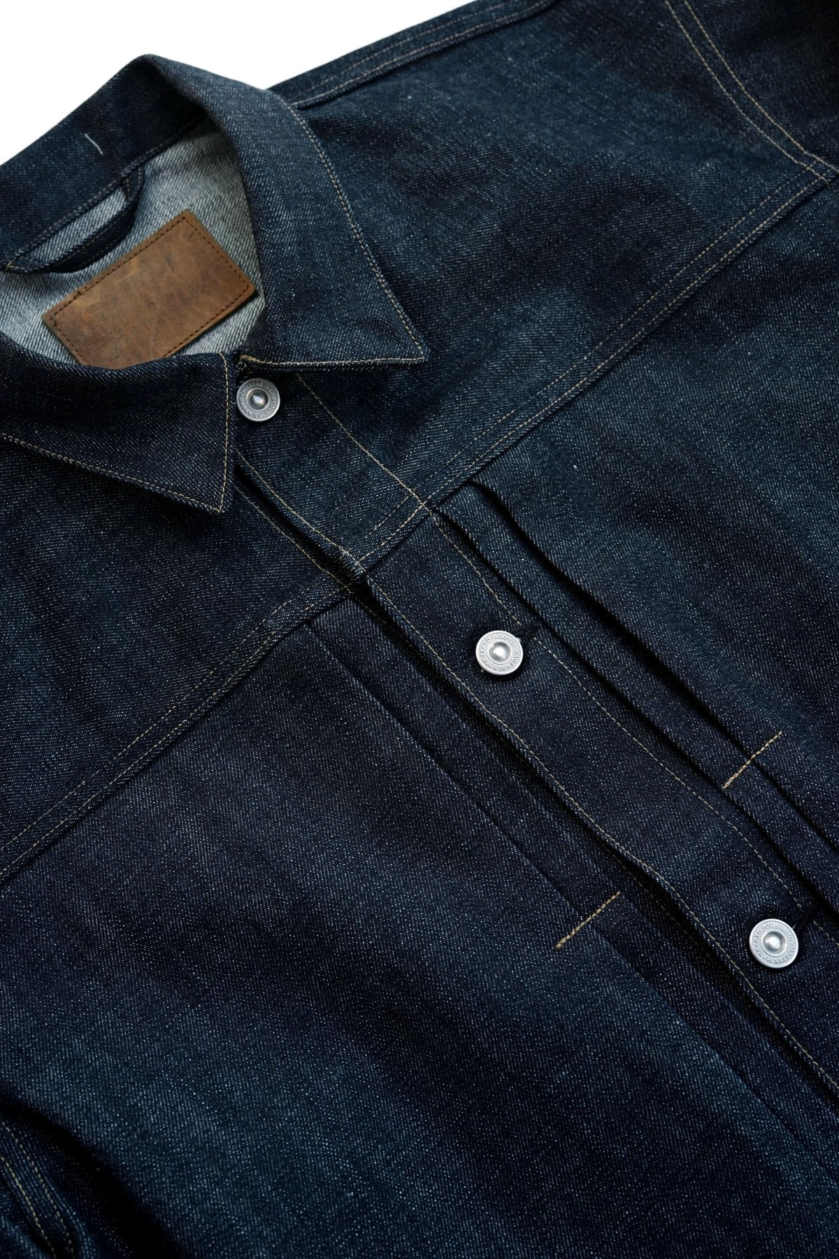 OLD JOE - RIVETED ONE POCKET JEAN JACKET - INDIGO