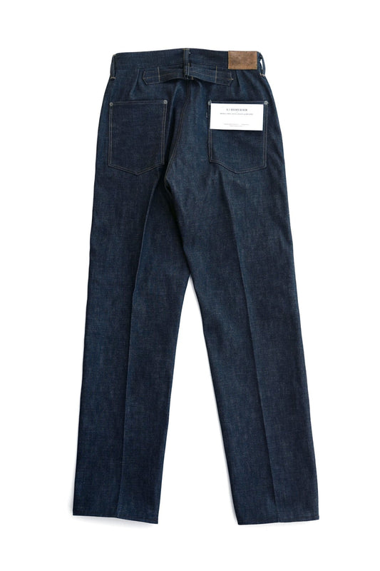 OLD JOE -PLEATED JEAN TROUSER"946" - INDIGO