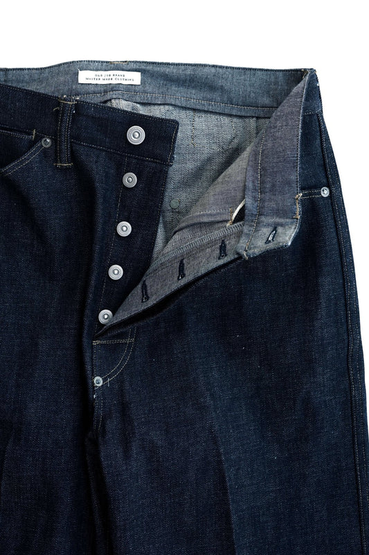 OLD JOE -PLEATED JEAN TROUSER"946" - INDIGO