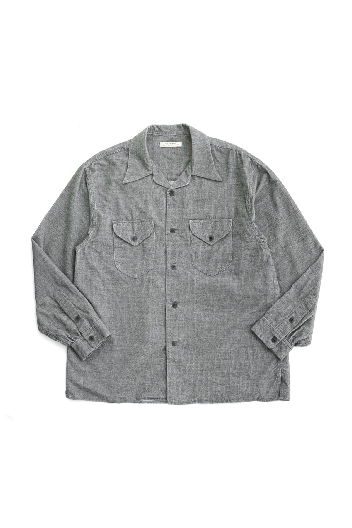 OLD JOE - SWALLOW COLLAR SPORTS SHIRTS - FOG COVERT