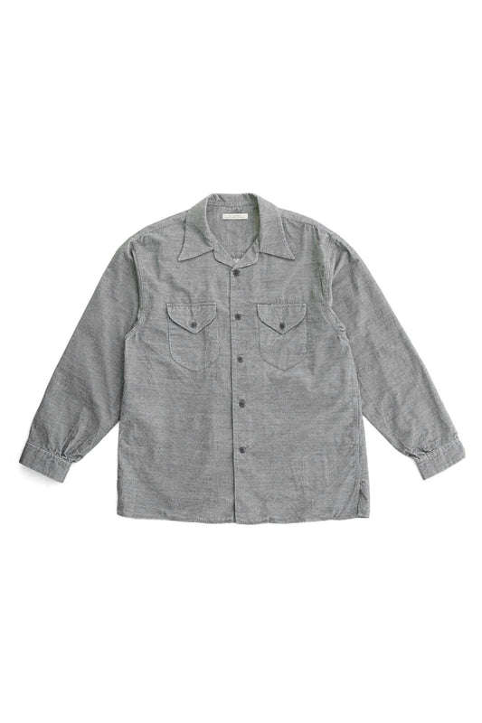 OLD JOE - SWALLOW COLLAR SPORTS SHIRTS - FOG COVERT