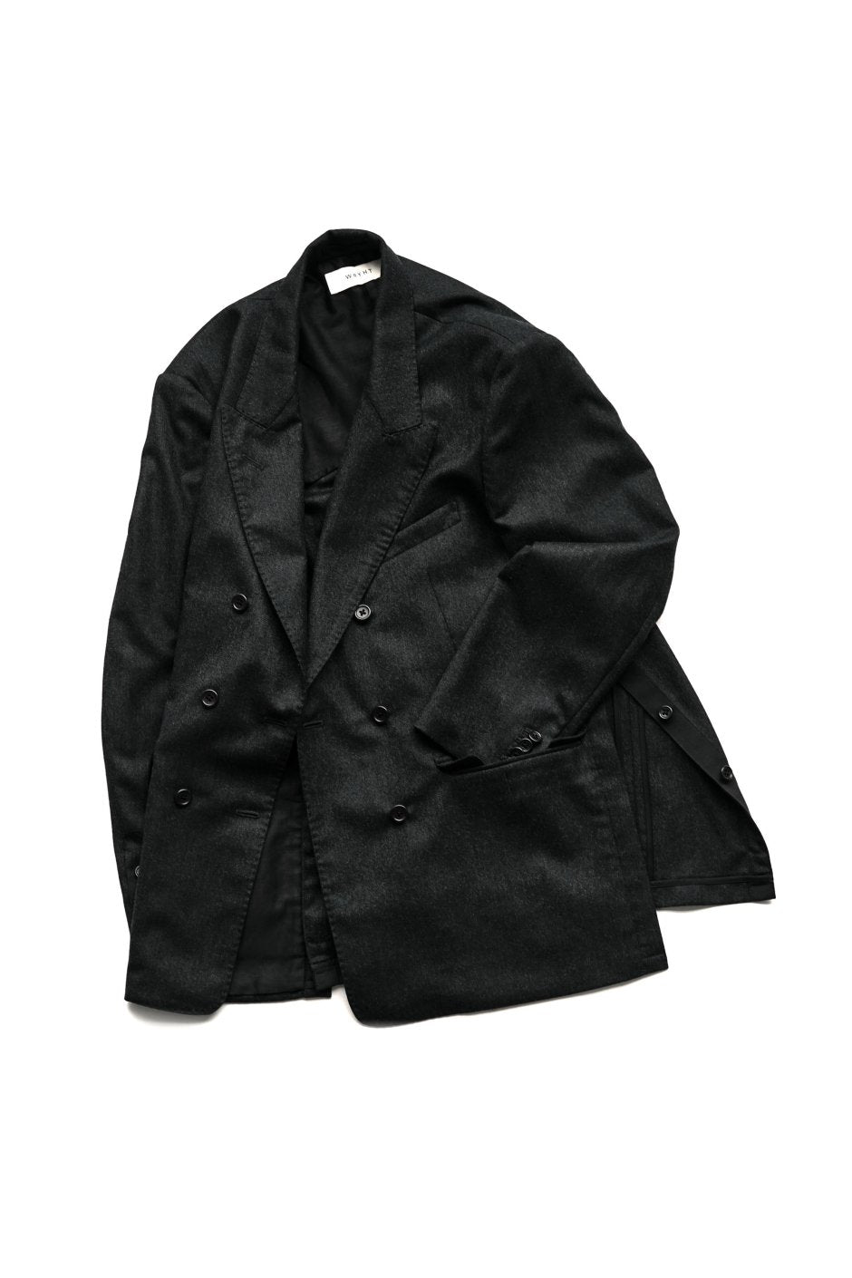 WRYHT ★★★ - EXCLUSIVE SIDE SLIT SWING JACKET - GRAPHITE