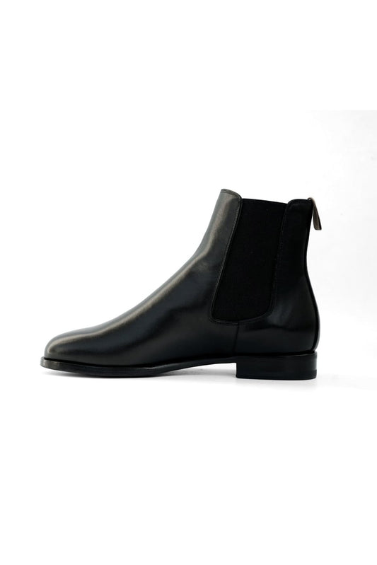 F.LLI Giacometti - FG375 - SIDE GORE BOOTS - CALF LEATHER - BLACK