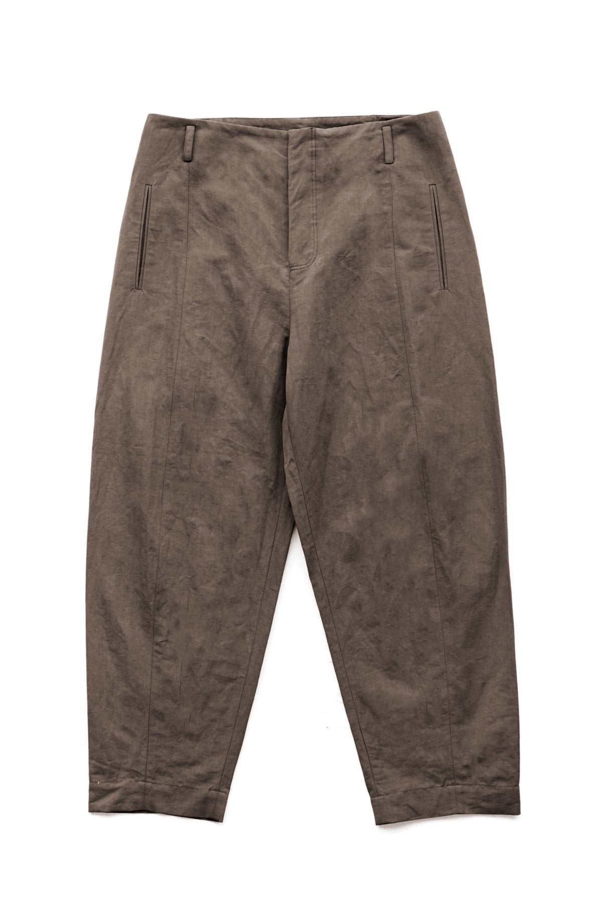 toogood - THE CLOCKMAKER TROUSER - CRISP COTTON LINEN - TOBACCO