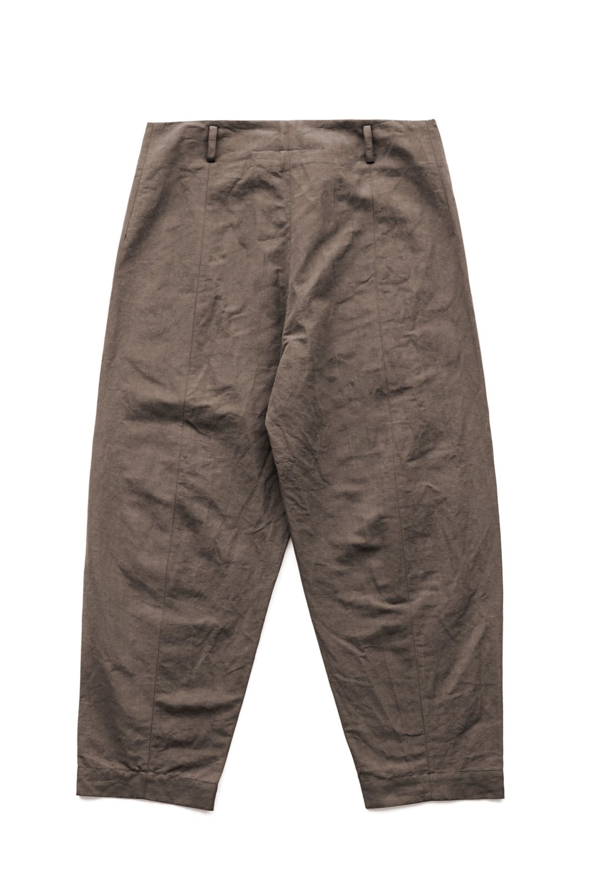 toogood - THE CLOCKMAKER TROUSER - CRISP COTTON LINEN - TOBACCO