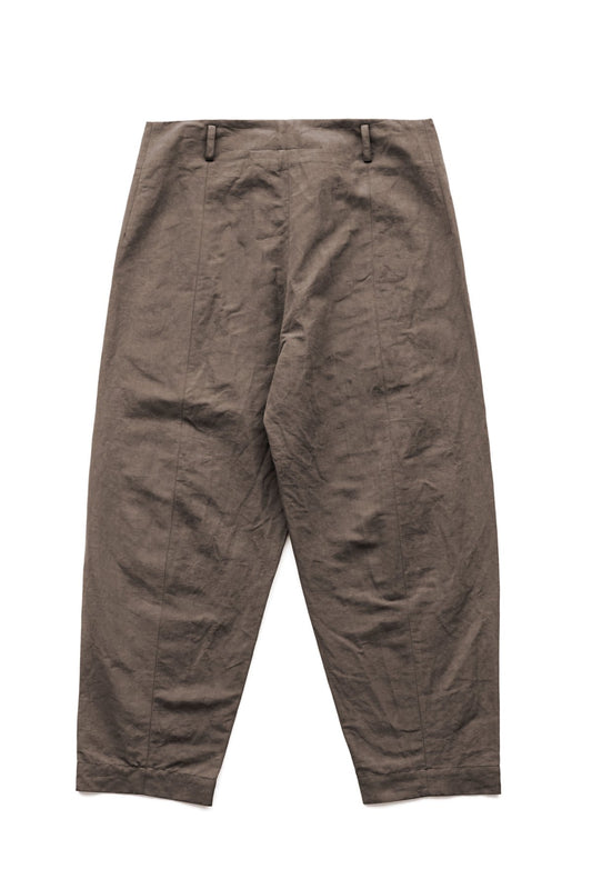 toogood - THE CLOCKMAKER TROUSER - CRISP COTTON LINEN - TOBACCO