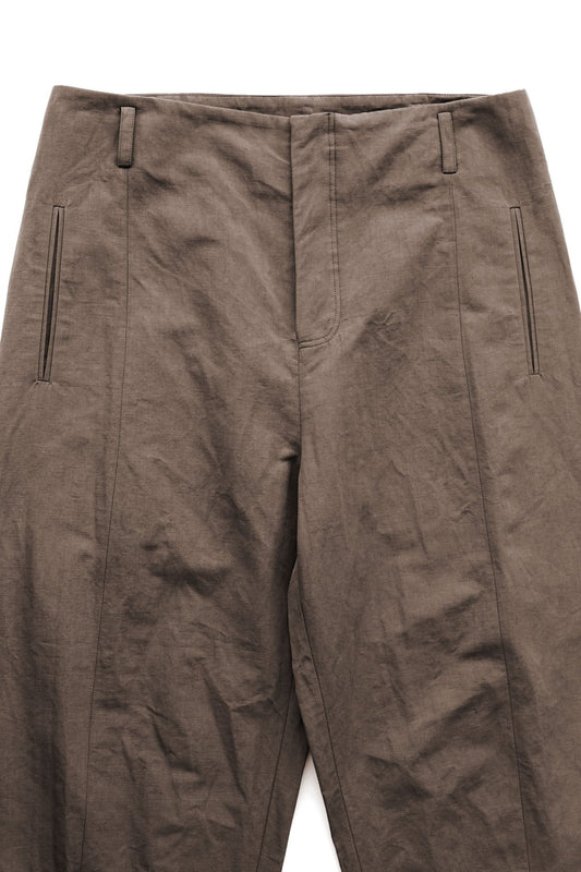 toogood - THE CLOCKMAKER TROUSER - CRISP COTTON LINEN - TOBACCO