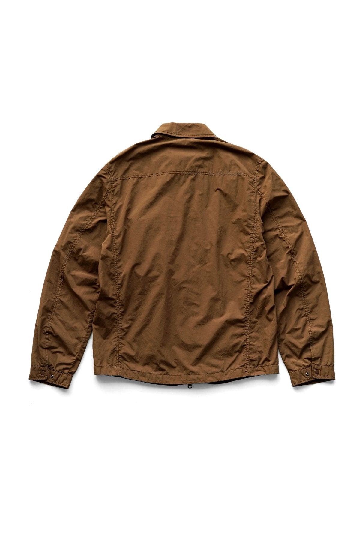 C.P. COMPANY - MICROREPS DIAMOND PEACH SHIRT - PARTRIDGE BROWN