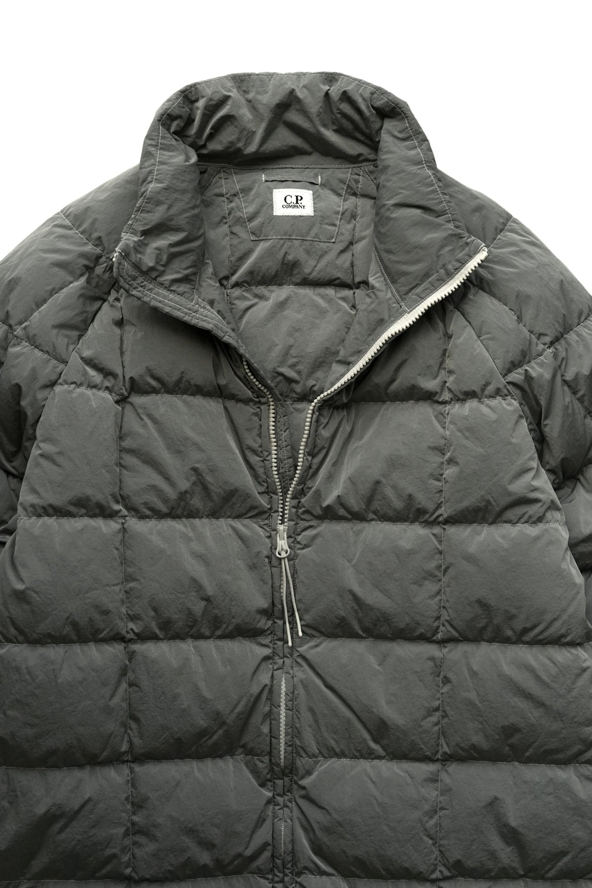 C.P. COMPANY - A.A.C. HOODED DOWN JACKET - PELLICAN