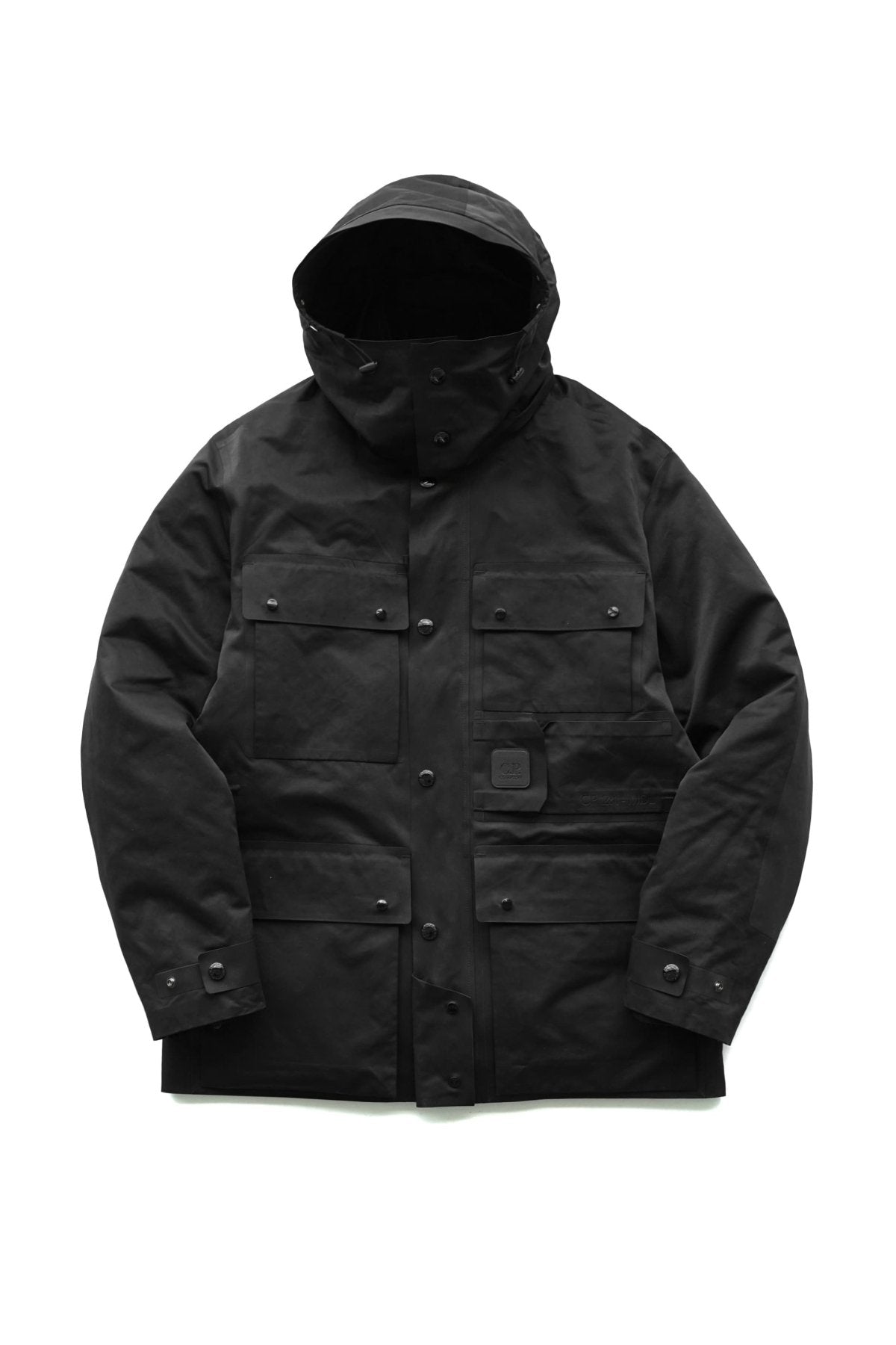 C.P. COMPANY - A.A.C. DOWN FIELD JACKET - BLACK