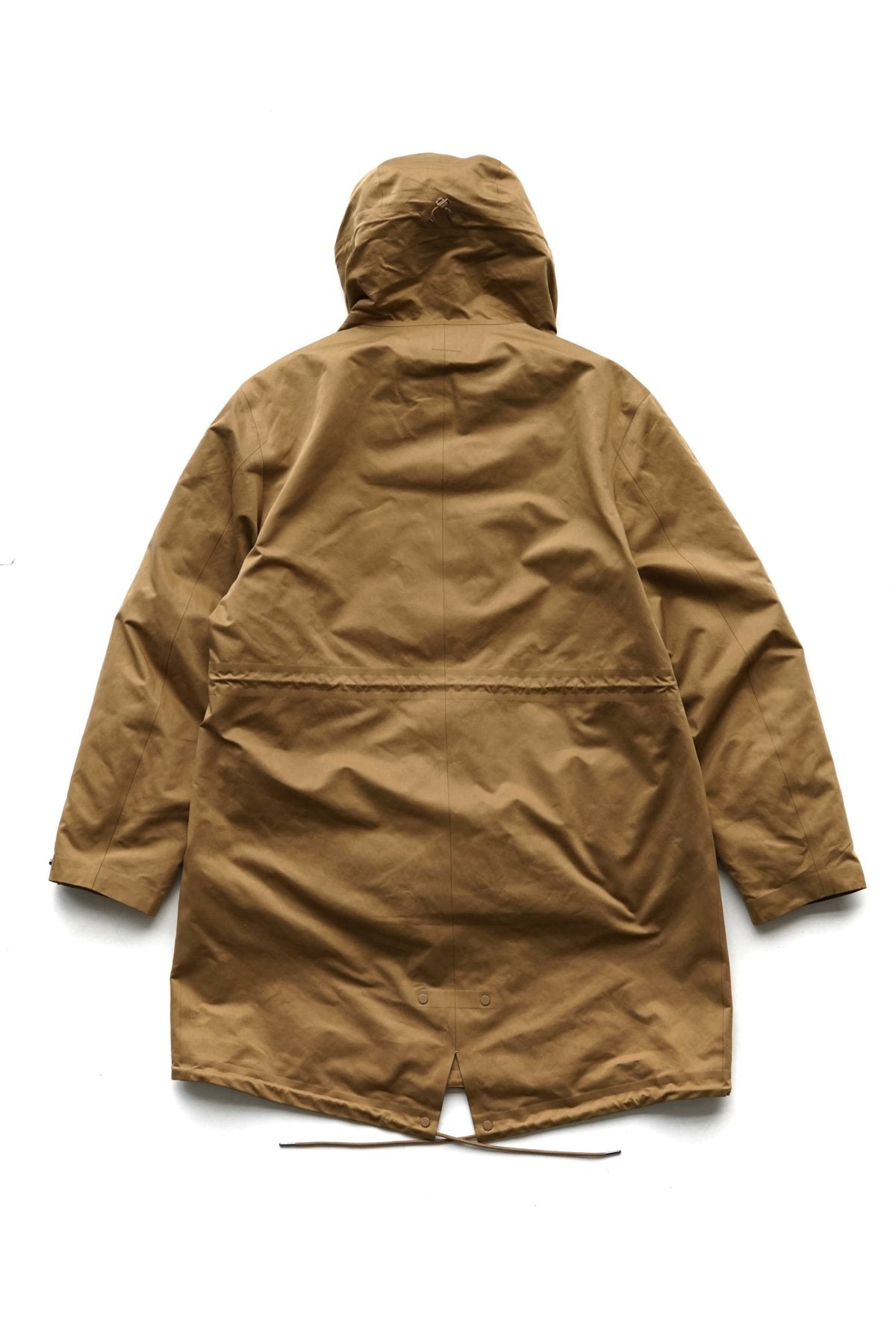 C.P. COMPANY - A.A.C. DOWN FISHTAIL PARKA - CUMIN