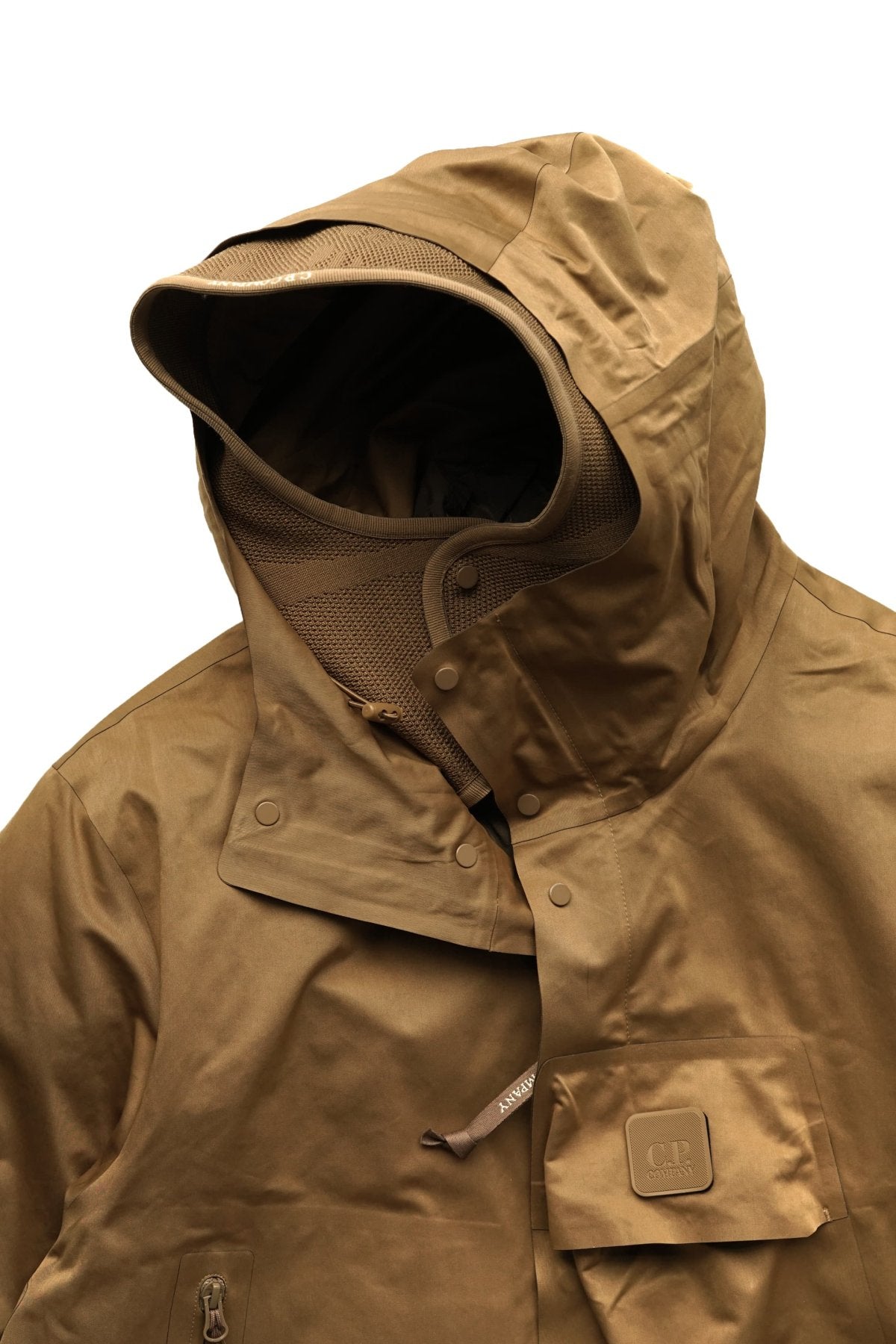 C.P. COMPANY - A.A.C. DOWN FISHTAIL PARKA - CUMIN