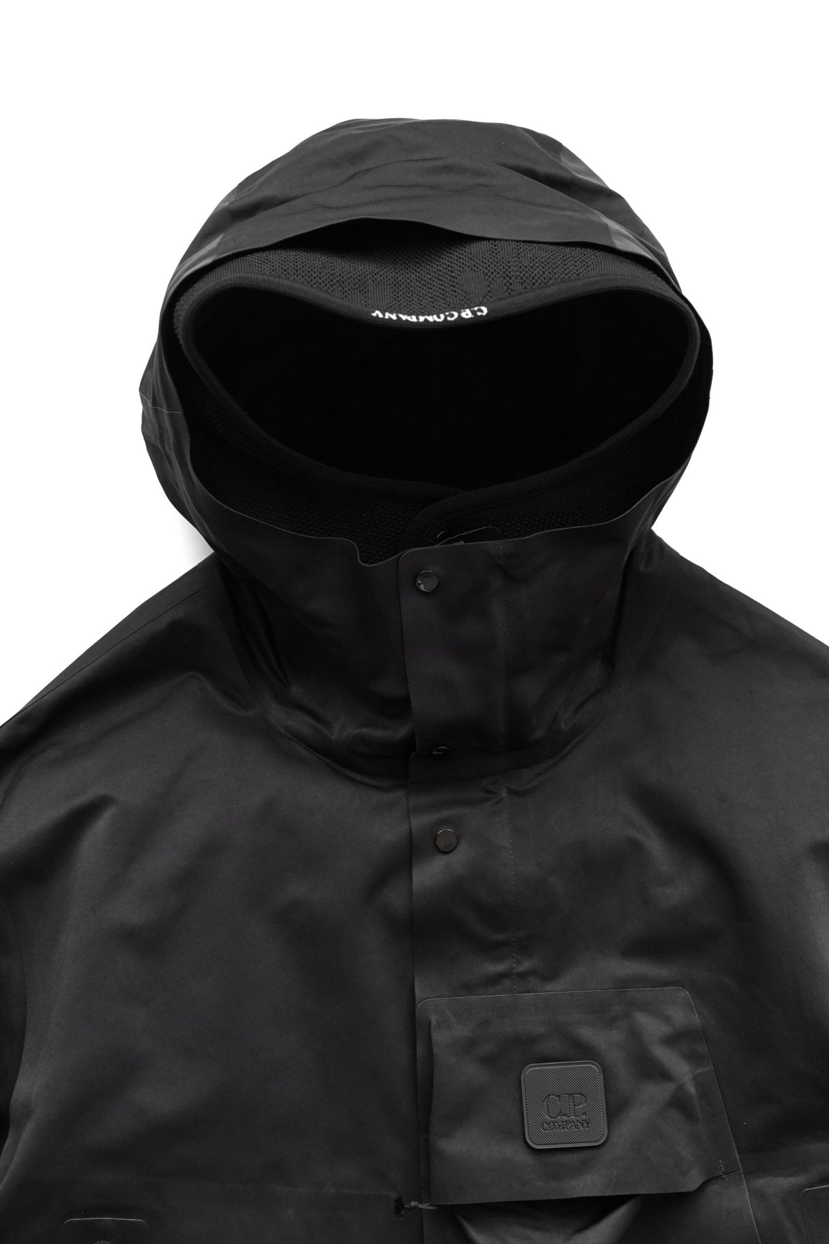 C.P. COMPANY - A.A.C. DOWN FISHTAIL PARKA - BLACK