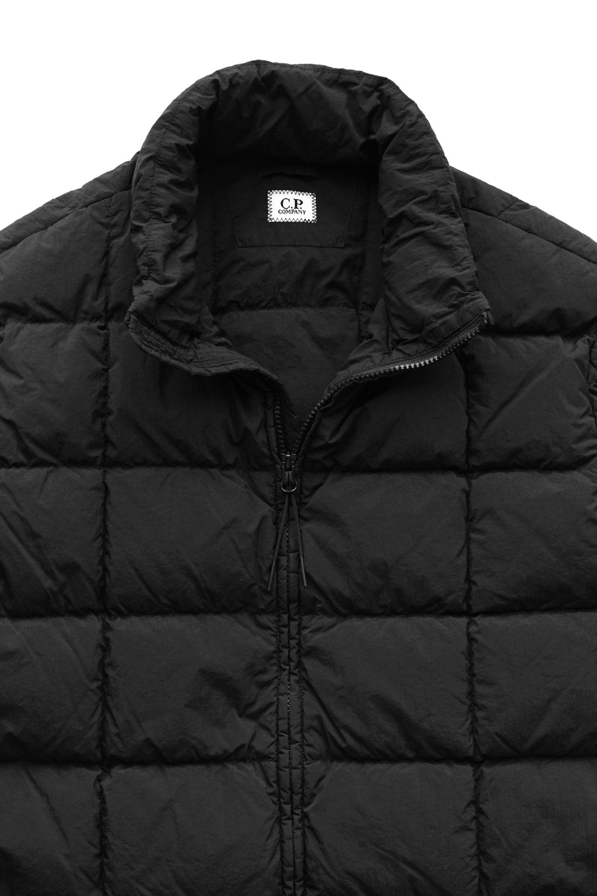 C.P. COMPANY - A.A.C. DOWN FISHTAIL PARKA - BLACK