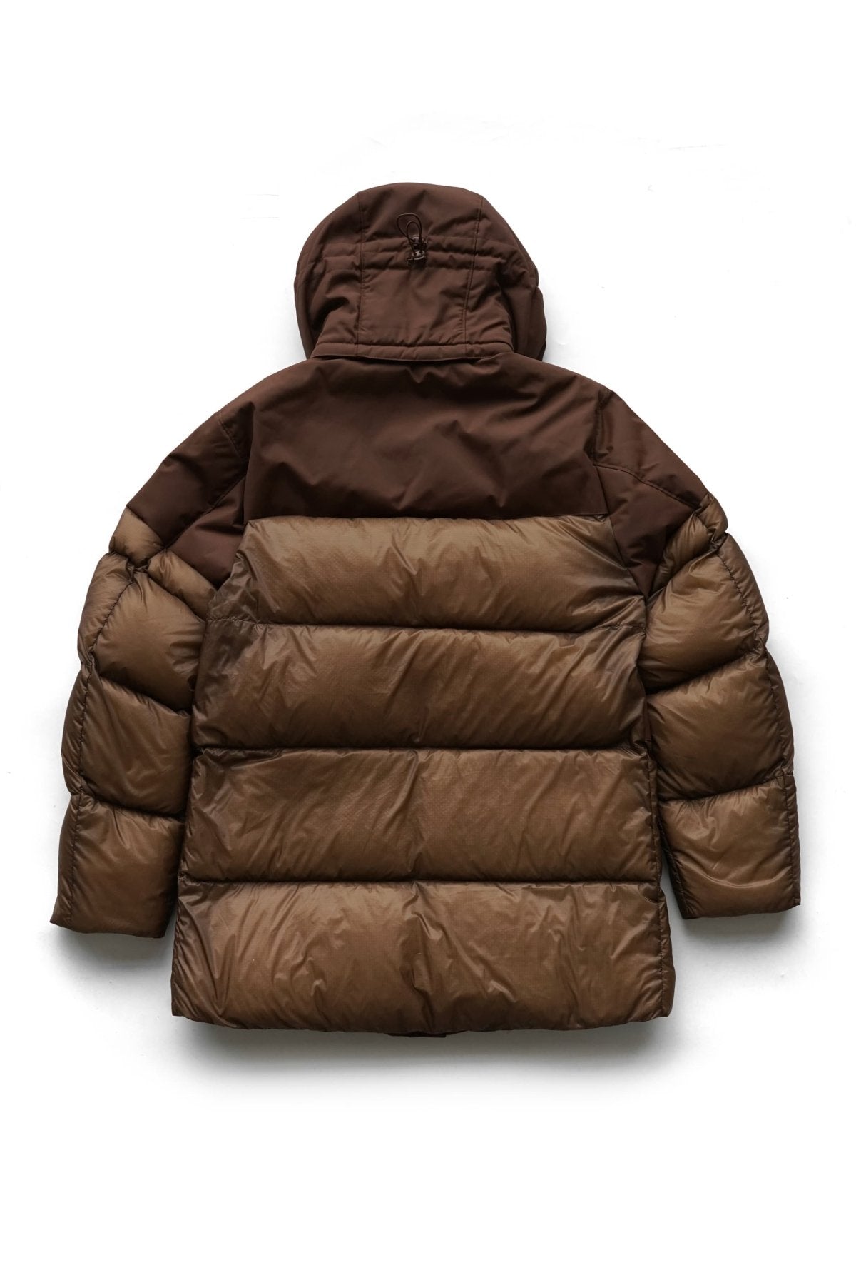 C.P. COMPANY - DYNATEC MIXED DOWN PARKA - PARTRIDGE BROWN