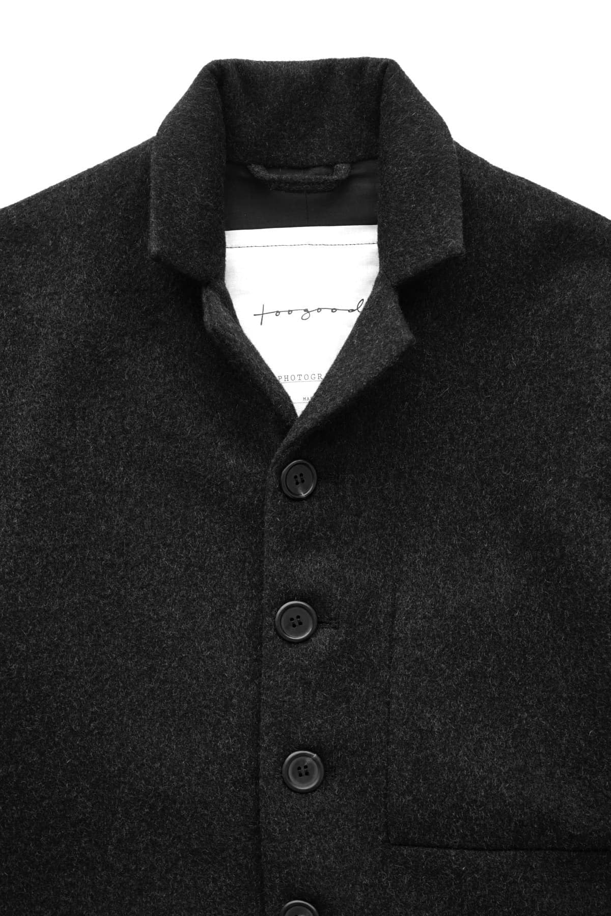 toogood ★★★ - EXCLUSIVE THE PHOTOGRAPHER JACKET - HW CASHMERE - CHARCOAL