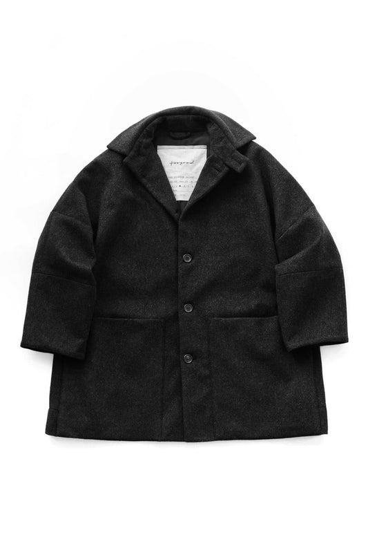 toogood ★★★ - EXCLUSIVE THE DOORMAN JACKET - HW CASHMERE - CHARCOAL