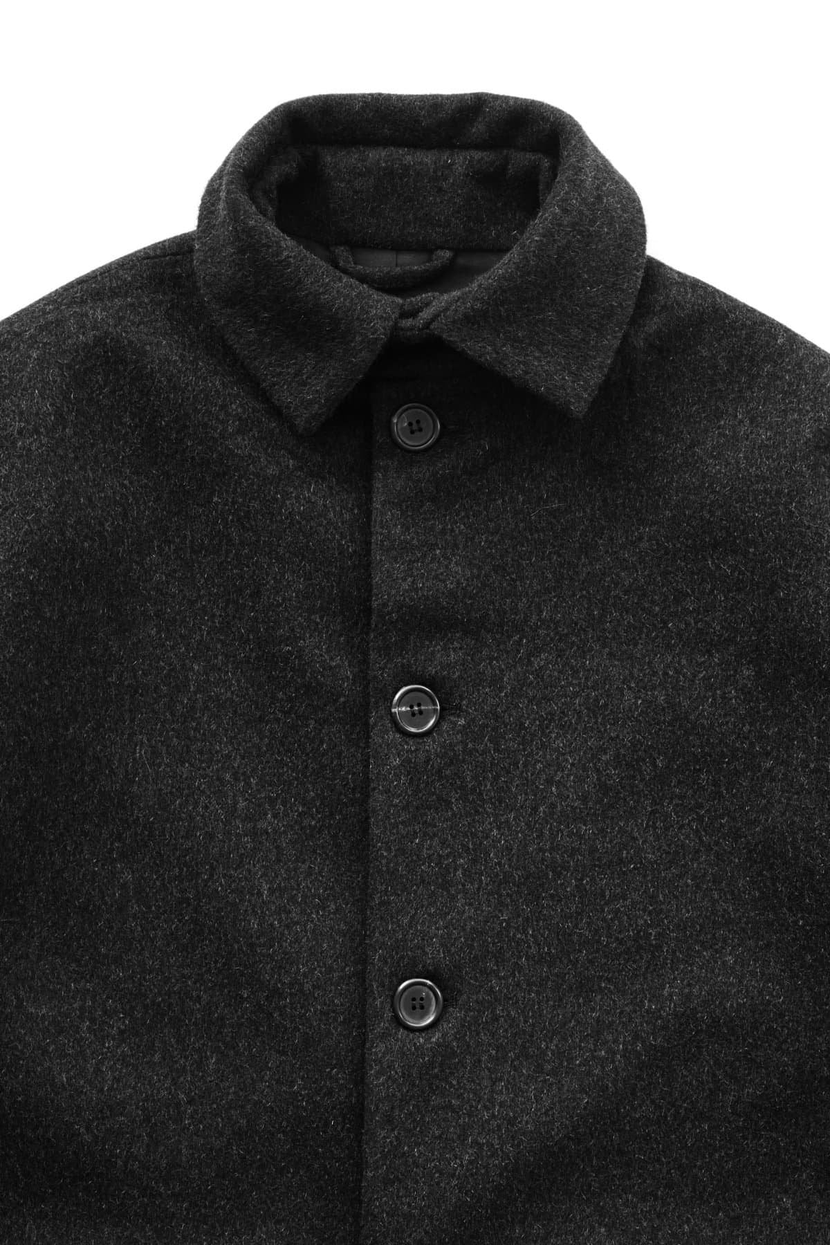 toogood ★★★ - EXCLUSIVE THE DOORMAN JACKET - HW CASHMERE - CHARCOAL