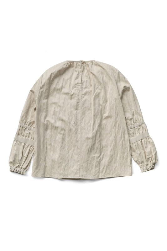 toogood - THE PATISSIER TOP - CRUMPLED SATIN - RAW