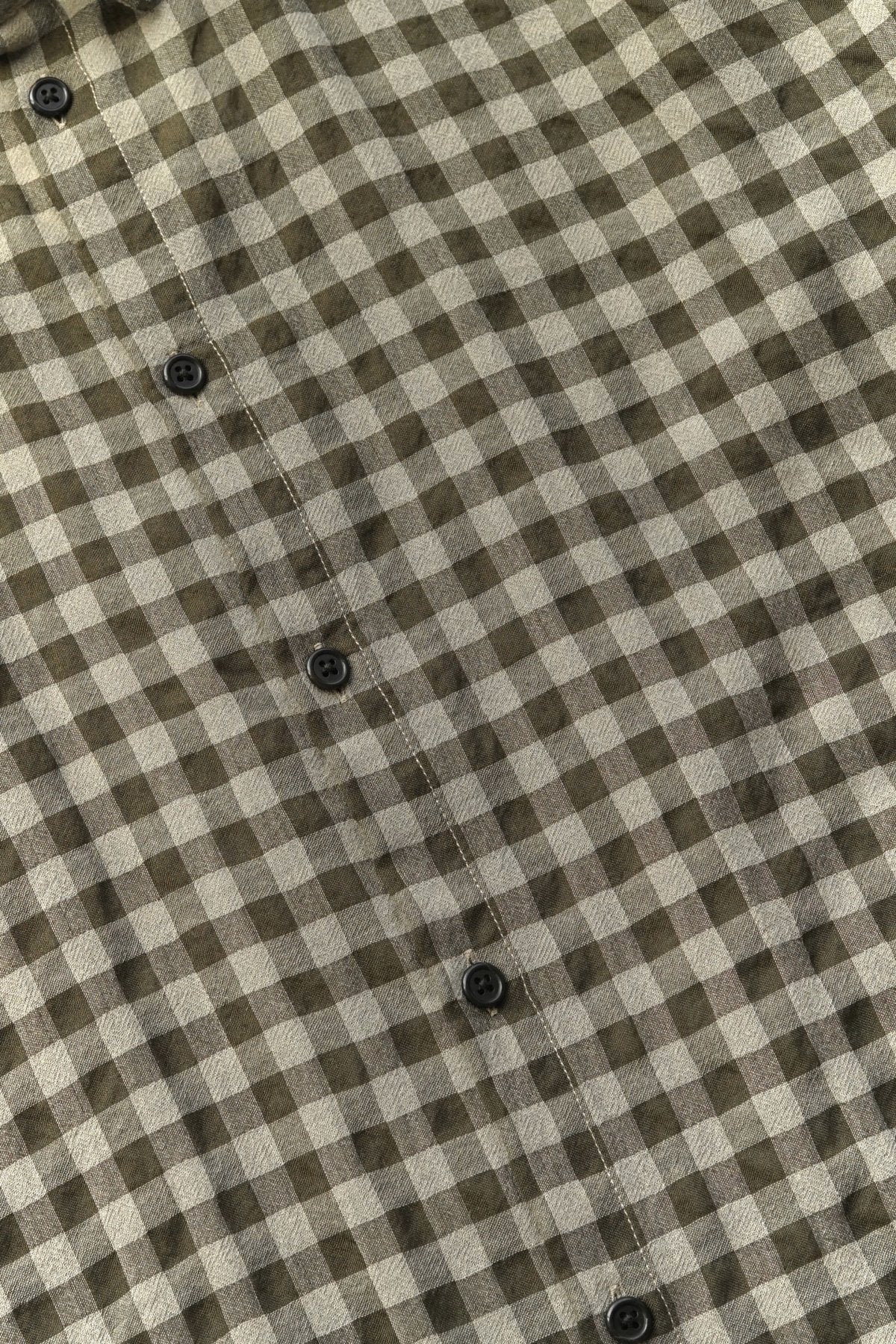 toogood ★★★ - EXCLUSIVE - THE DRAUGHTSMAN SHIRT - WOOL COTTON CHECK - FIR