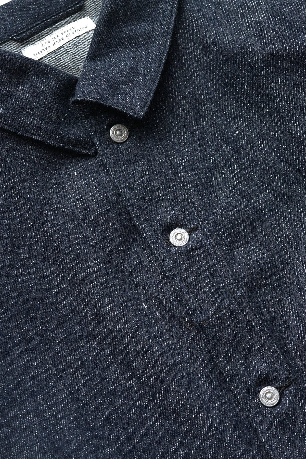 OLD JOE - CAMP COLLAR MOULDER JACKET - INDIGO