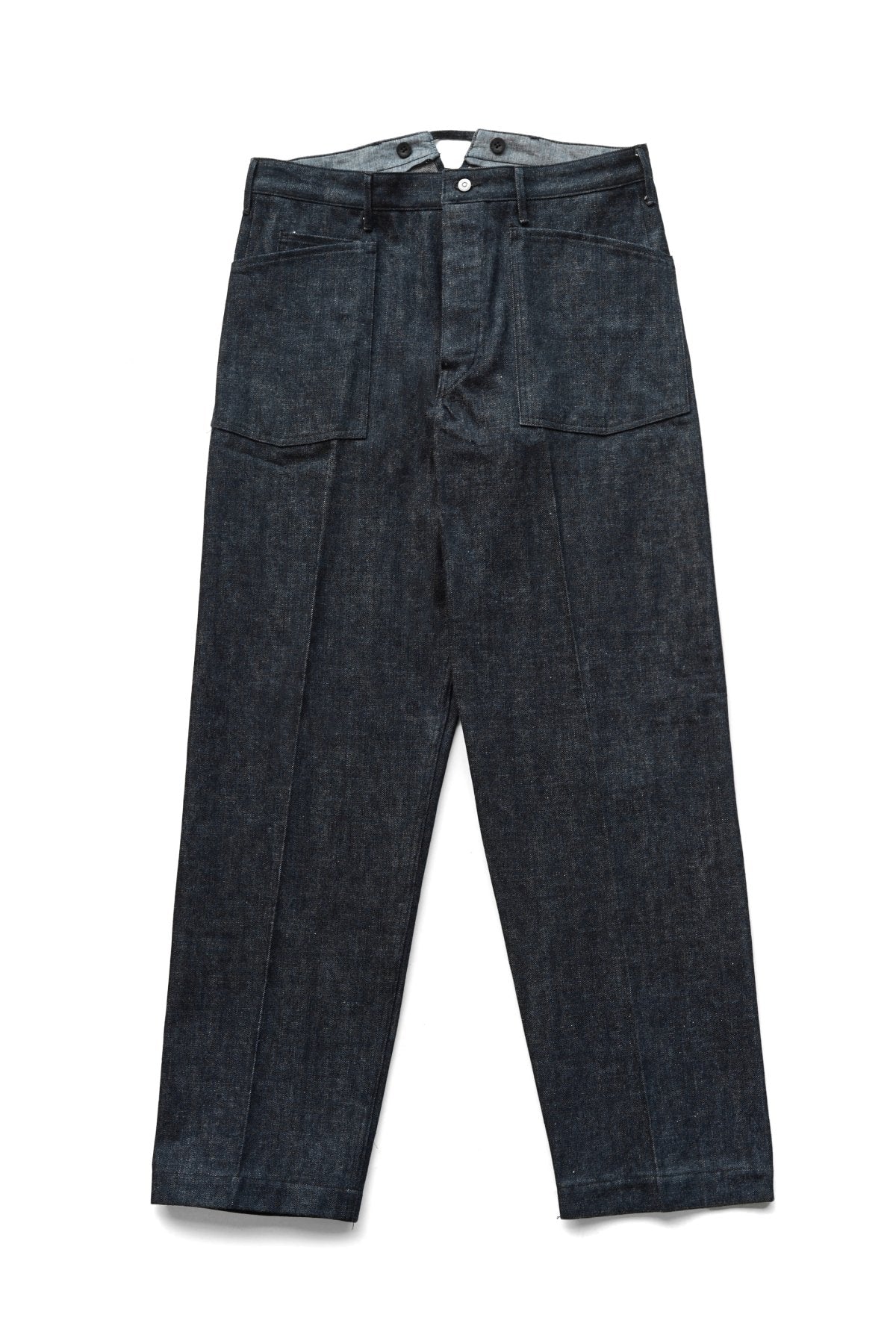 OLD JOE - WADORI MOULDER TROUSER - INDIGO