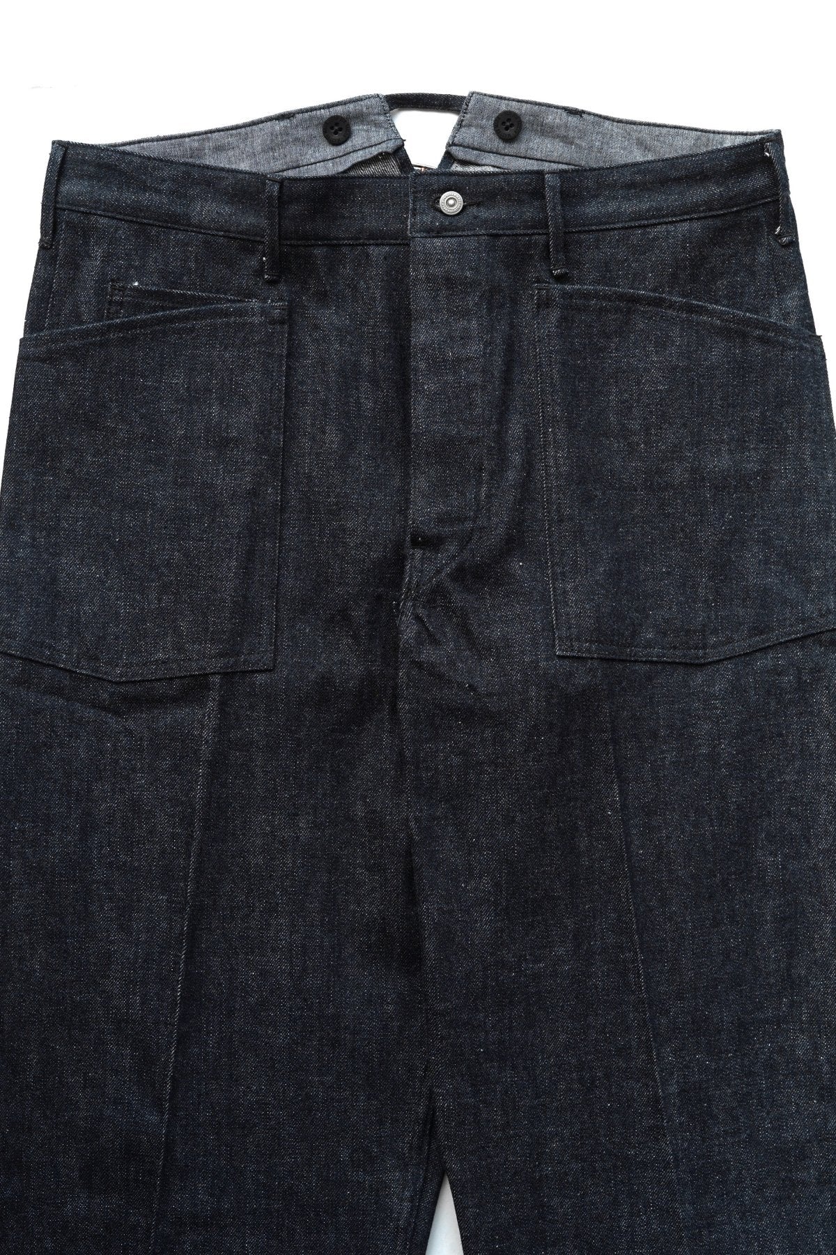 OLD JOE - WADORI MOULDER TROUSER - INDIGO