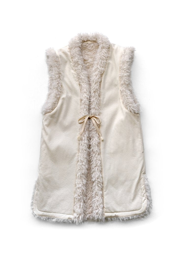 WRYHT- REVERSIVLE NOMADIC VEST - BONE