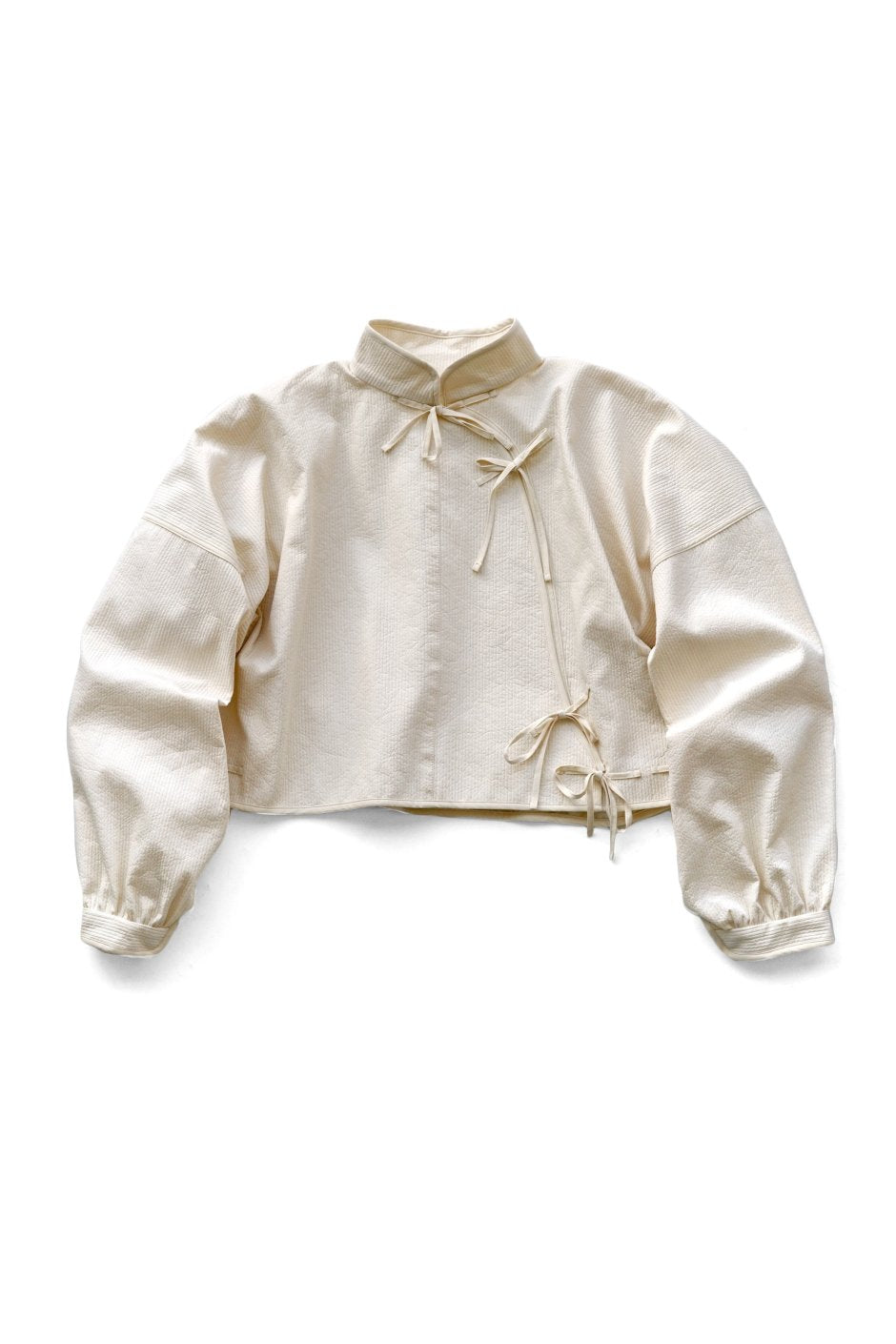 WRYHT - ORIENTAL FRONT CROPPED JACKET - BONE