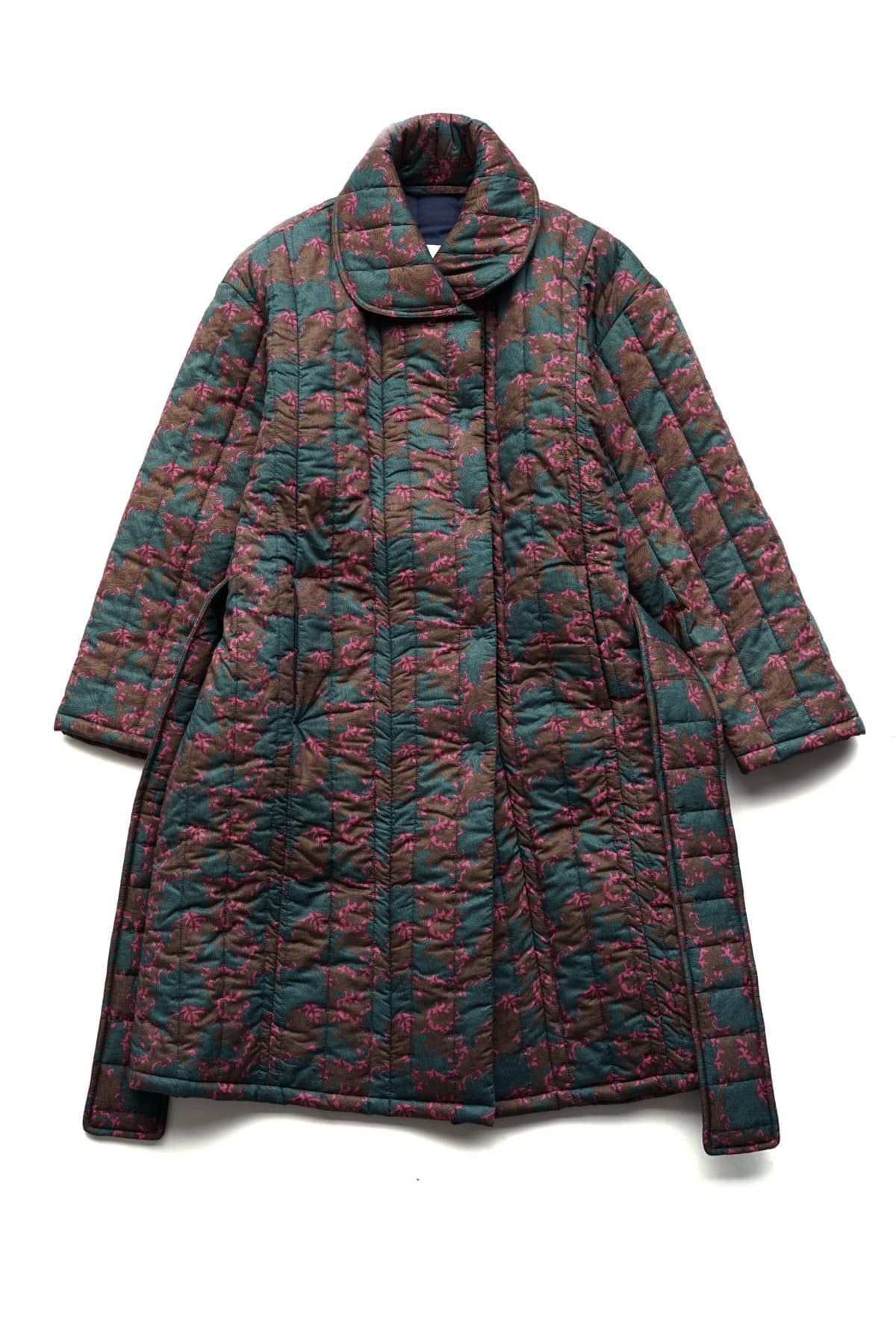 toogood - THE MERCER COAT - TANA LAWN LAURA'S REVERIE - VINE